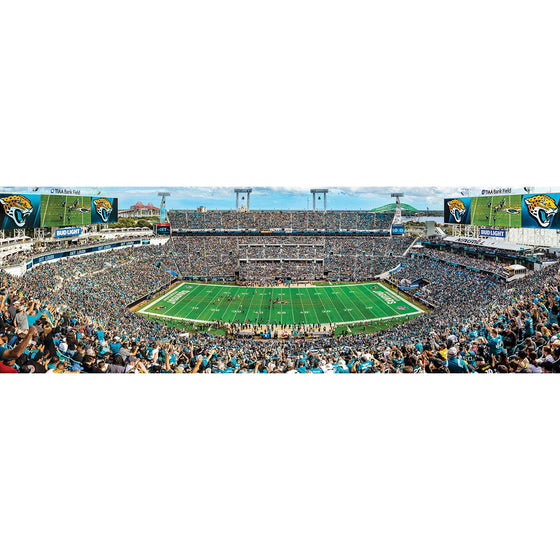 Jacksonville Jaguars - 1000 Piece Panoramic Jigsaw Puzzle - 757 Sports Collectibles