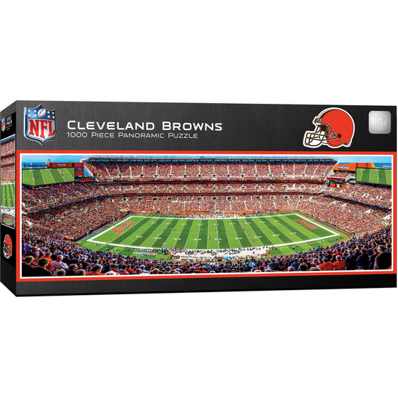 Cleveland Browns - 1000 Piece Panoramic Jigsaw Puzzle - 757 Sports Collectibles