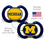 Michigan Wolverines - Pacifier 2-Pack - 757 Sports Collectibles