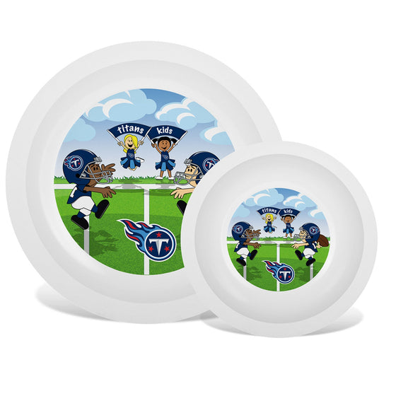 Tennessee Titans - Baby Plate & Bowl Set - 757 Sports Collectibles