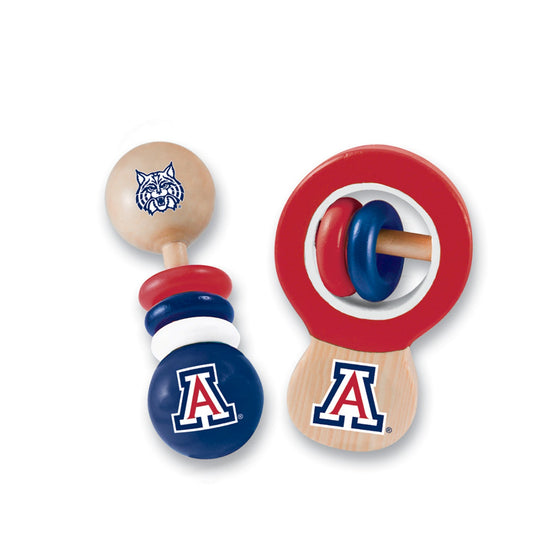 Arizona Wildcats - Baby Rattles 2-Pack - 757 Sports Collectibles