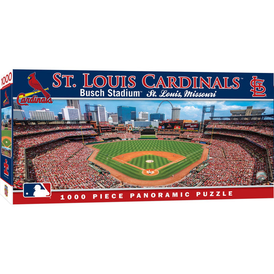St. Louis Cardinals - 1000 Piece Panoramic Jigsaw Puzzle - 757 Sports Collectibles