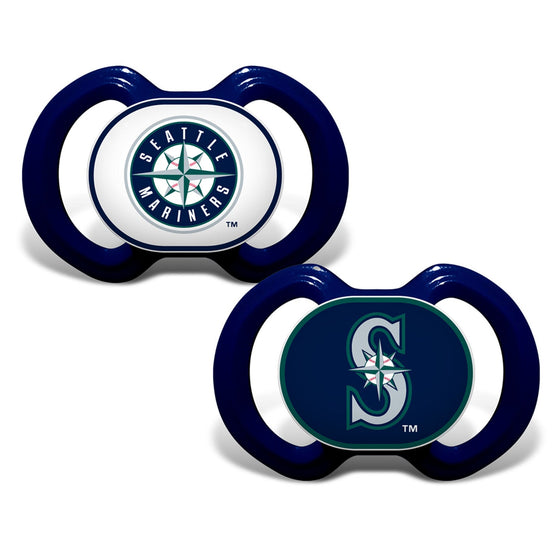 Seattle Mariners - Pacifier 2-Pack - 757 Sports Collectibles