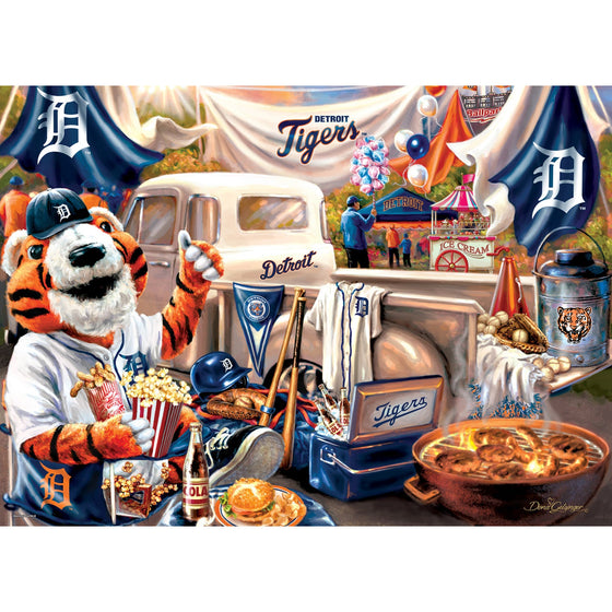Detroit Tigers - Gameday 1000 Piece Jigsaw Puzzle - 757 Sports Collectibles
