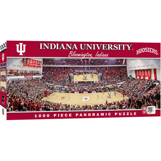 Indiana Hoosiers - 1000 Piece Panoramic Jigsaw Puzzle - 757 Sports Collectibles
