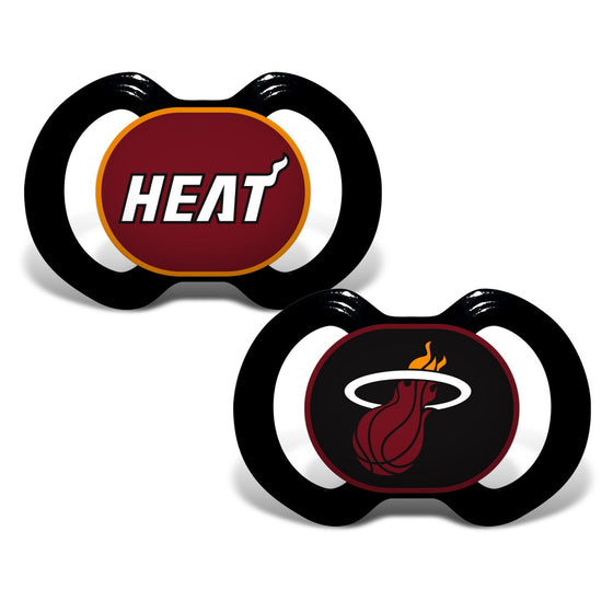Miami Heat - Pacifier 2-Pack - 757 Sports Collectibles