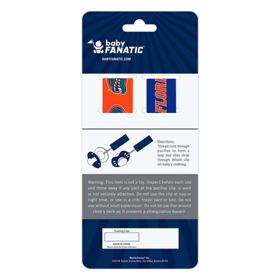Florida Gators - Pacifier Clip 2-Pack - 757 Sports Collectibles