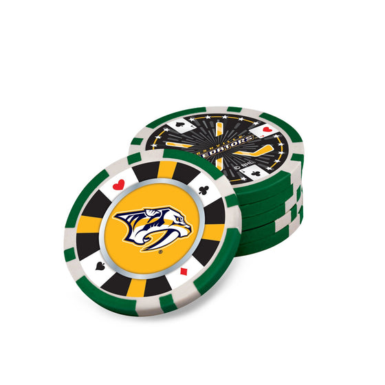 Nashville Predators 300 Piece Poker Set - 757 Sports Collectibles