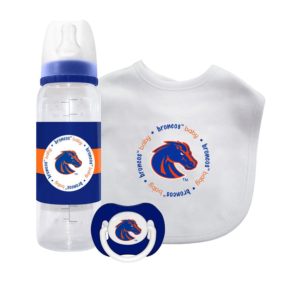 Boise State Broncos - 3-Piece Baby Gift Set - 757 Sports Collectibles