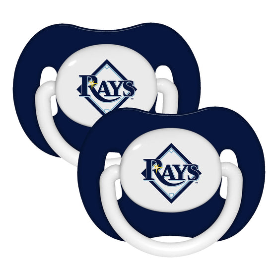 Tampa Bay Rays - Pacifier 2-Pack - Closed Shield - 757 Sports Collectibles