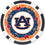 Auburn Tigers 100 Piece Poker Chips - 757 Sports Collectibles