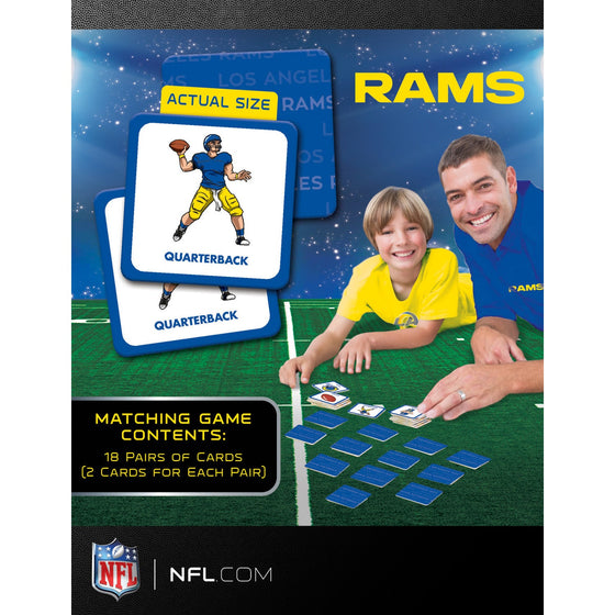Los Angeles Rams Matching Game - 757 Sports Collectibles