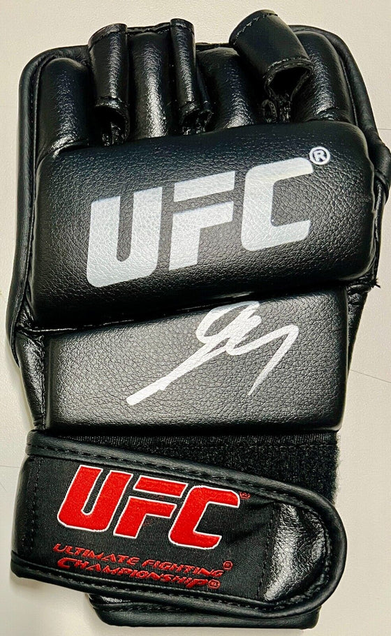 Georges St-Pierre Signed UFC Glove Autographed JSA Witnessed COA - 757 Sports Collectibles