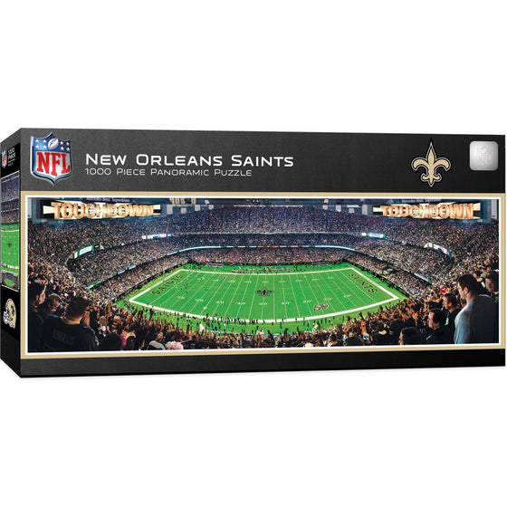 New Orleans Saints - 1000 Piece Panoramic Jigsaw Puzzle - 757 Sports Collectibles