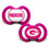 Green Bay Packers - Pink Pacifier 2-Pack - 757 Sports Collectibles