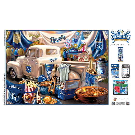 Kansas City Royals - Gameday 1000 Piece Jigsaw Puzzle - 757 Sports Collectibles