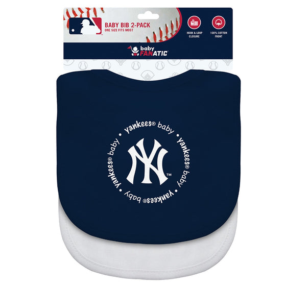 New York Yankees - Baby Bibs 2-Pack - 757 Sports Collectibles