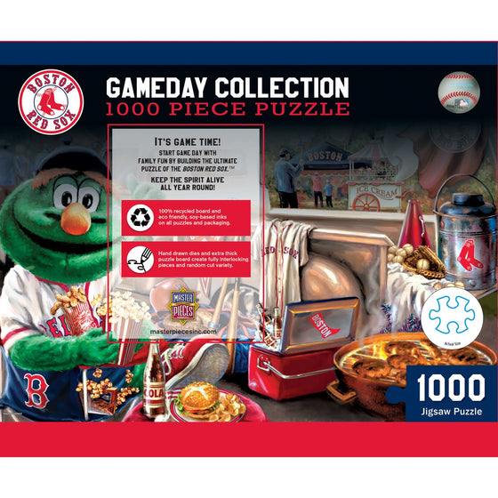 Boston Red Sox - Gameday 1000 Piece Jigsaw Puzzle - 757 Sports Collectibles