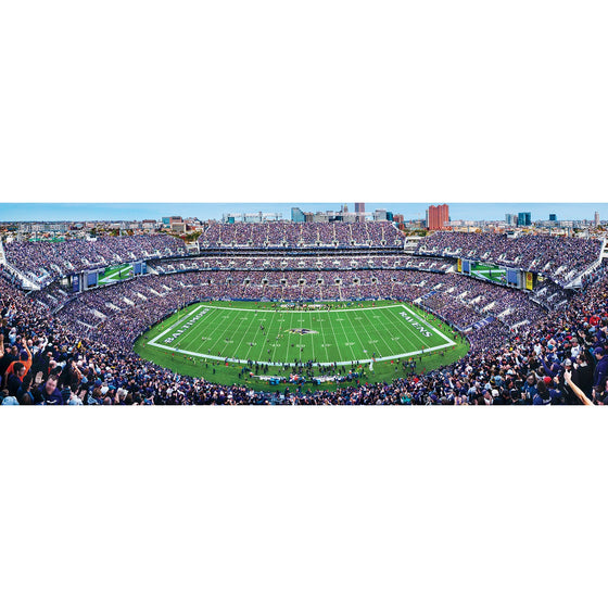 Baltimore Ravens - 1000 Piece Panoramic Jigsaw Puzzle - 757 Sports Collectibles