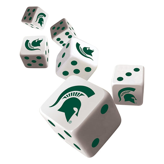 Michigan State Spartans Dice Set - 757 Sports Collectibles