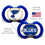 St. Louis Blues - Pacifier 2-Pack - 757 Sports Collectibles