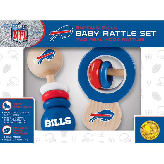Buffalo Bills - Baby Rattles 2-Pack - 757 Sports Collectibles