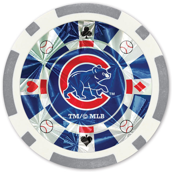 Chicago Cubs 20 Piece Poker Chips - 757 Sports Collectibles