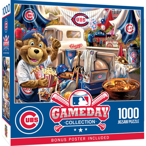 Chicago Cubs - Gameday 1000 Piece Jigsaw Puzzle - 757 Sports Collectibles