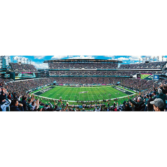 Philadelphia Eagles - 1000 Piece Panoramic Jigsaw Puzzle - 757 Sports Collectibles