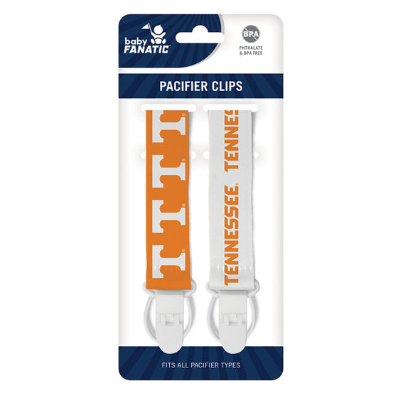 Tennessee Volunteers - Pacifier Clip 2-Pack - 757 Sports Collectibles