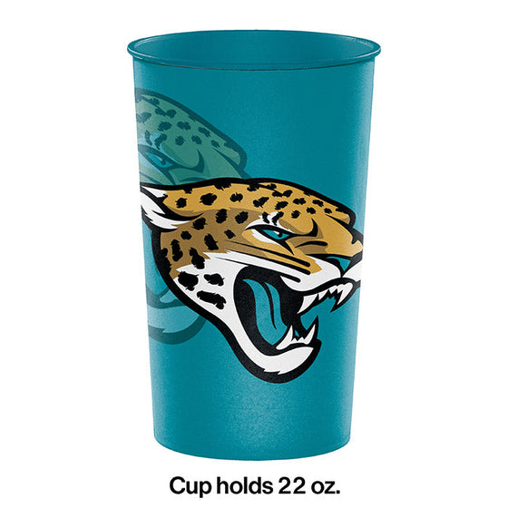 Jacksonville Jaguars Plastic Cup, 22 Oz - 757 Sports Collectibles