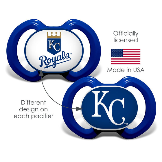 Kansas City Royals - Pacifier 2-Pack - 757 Sports Collectibles