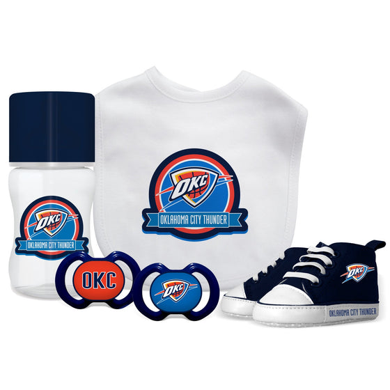 Oklahoma City Thunder - 5-Piece Baby Gift Set - 757 Sports Collectibles