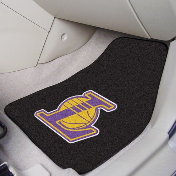 Los Angeles Lakers Carpet Car Mat Set