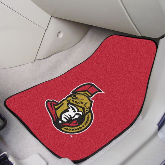 Ottawa Senators Carpet Car Mat Set