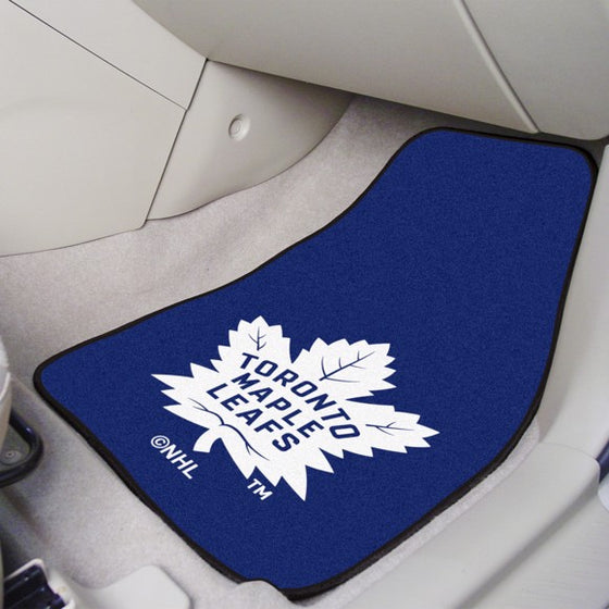 Toronto Maple Leafs Carpet Car Mat Set