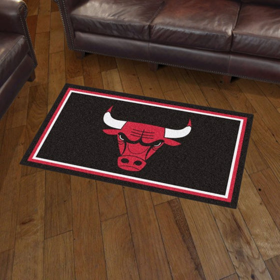 Chicago Bulls 3'x5' Plush Rug