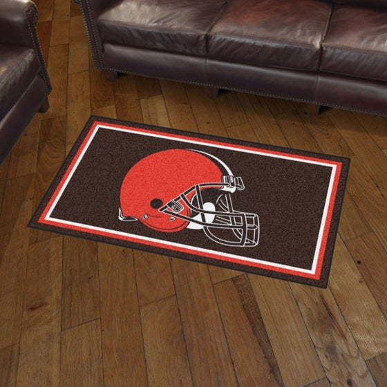 Cleveland Browns 3'x5' Plush Rug