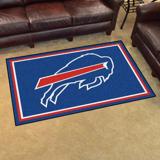 Buffalo Bills 4'x6' Plush Rug