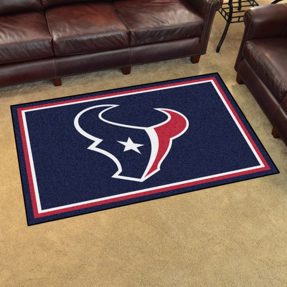 Houston Texans 4'x6' Plush Rug