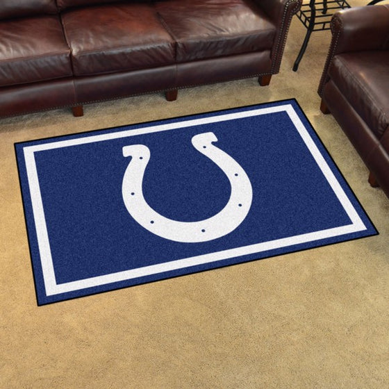 Indianapolis Colts 4'x6' Plush Rug