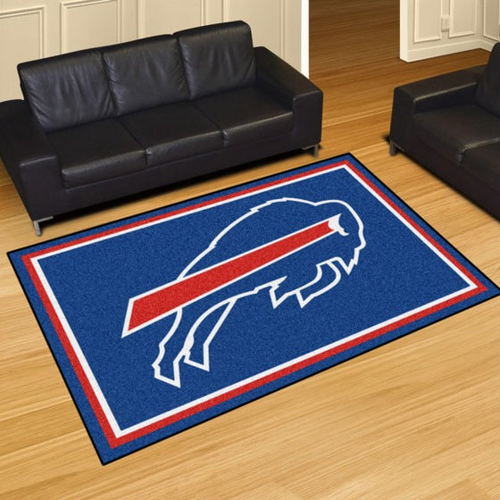 Buffalo Bills 5'x8' Plush Rug