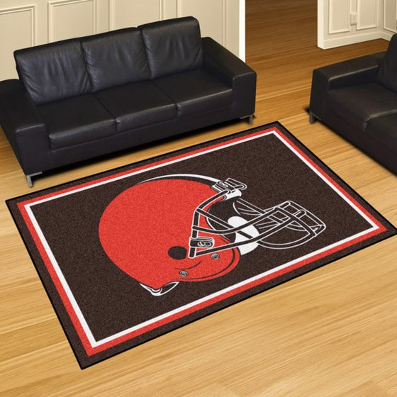 Cleveland Browns 5'x8' Plush Rug
