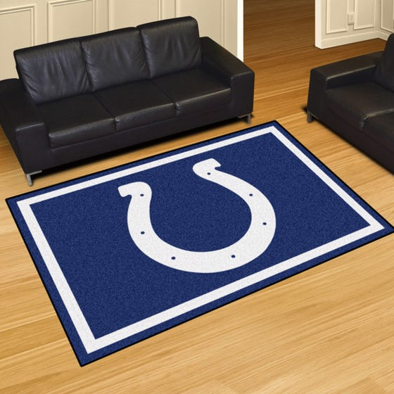 Indianapolis Colts 5'x8' Plush Rug