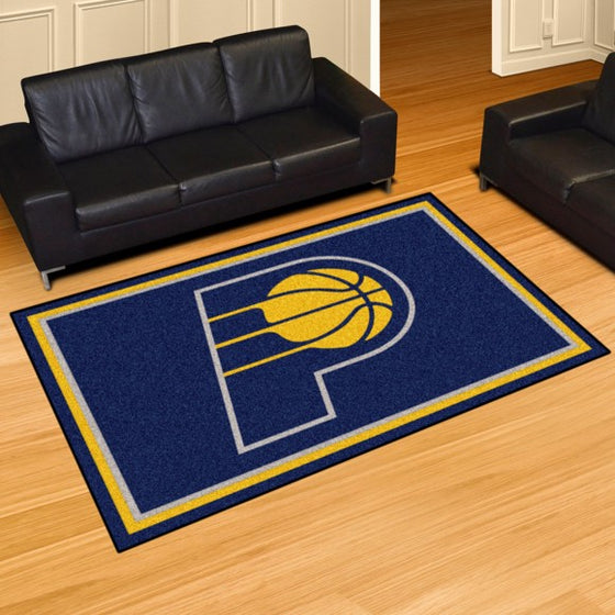 Indiana Pacers 8'x10' Plush Rug