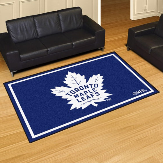 Toronto Maple Leafs 8'x10' Plush Rug