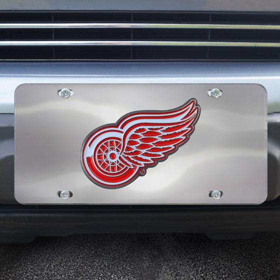 Detroit Red Wings Diecast License Plate