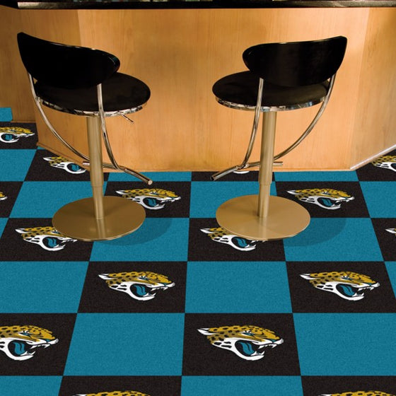 Jacksonville Jaguars Team Carpet Tiles