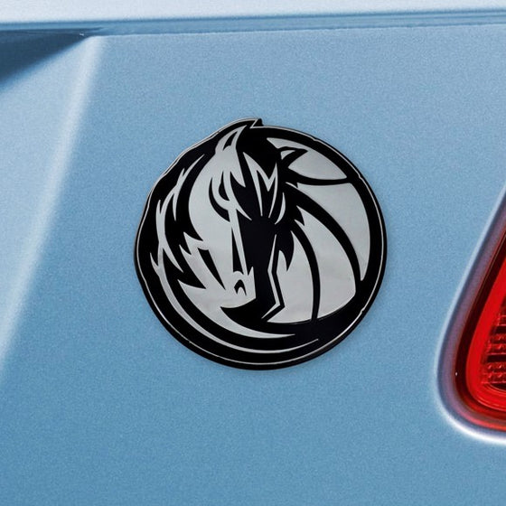 Dallas Mavericks Emblem - Chrome
