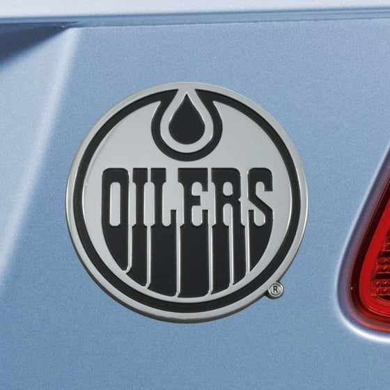 Edmonton Oilers Emblem - Chrome